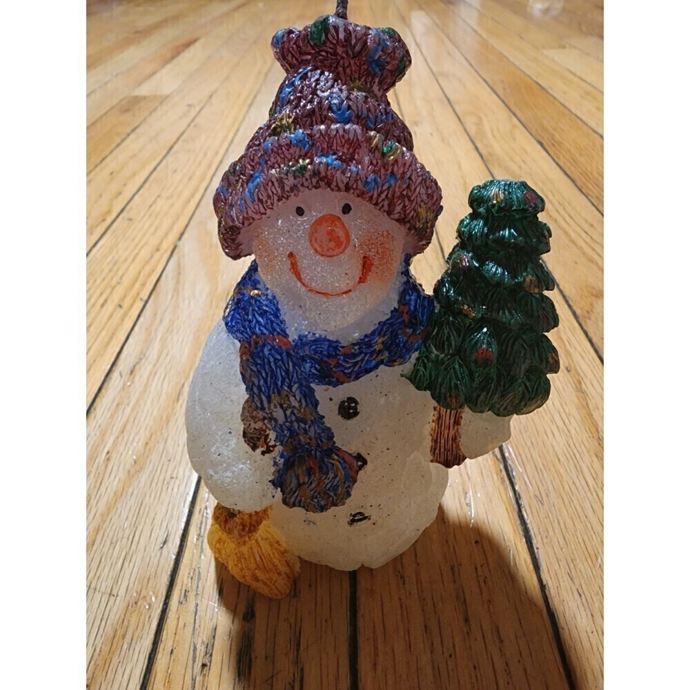 𝅺holiday Décor - Snowman Candle